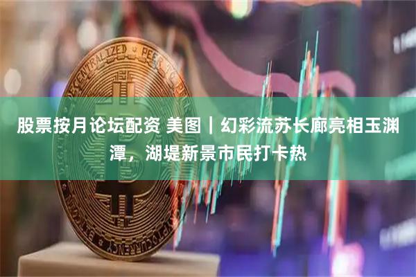 股票按月论坛配资 美图｜幻彩流苏长廊亮相玉渊潭，湖堤新景市民打卡热